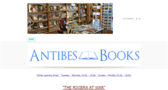 Desktop Screenshot of antibesbooks.com